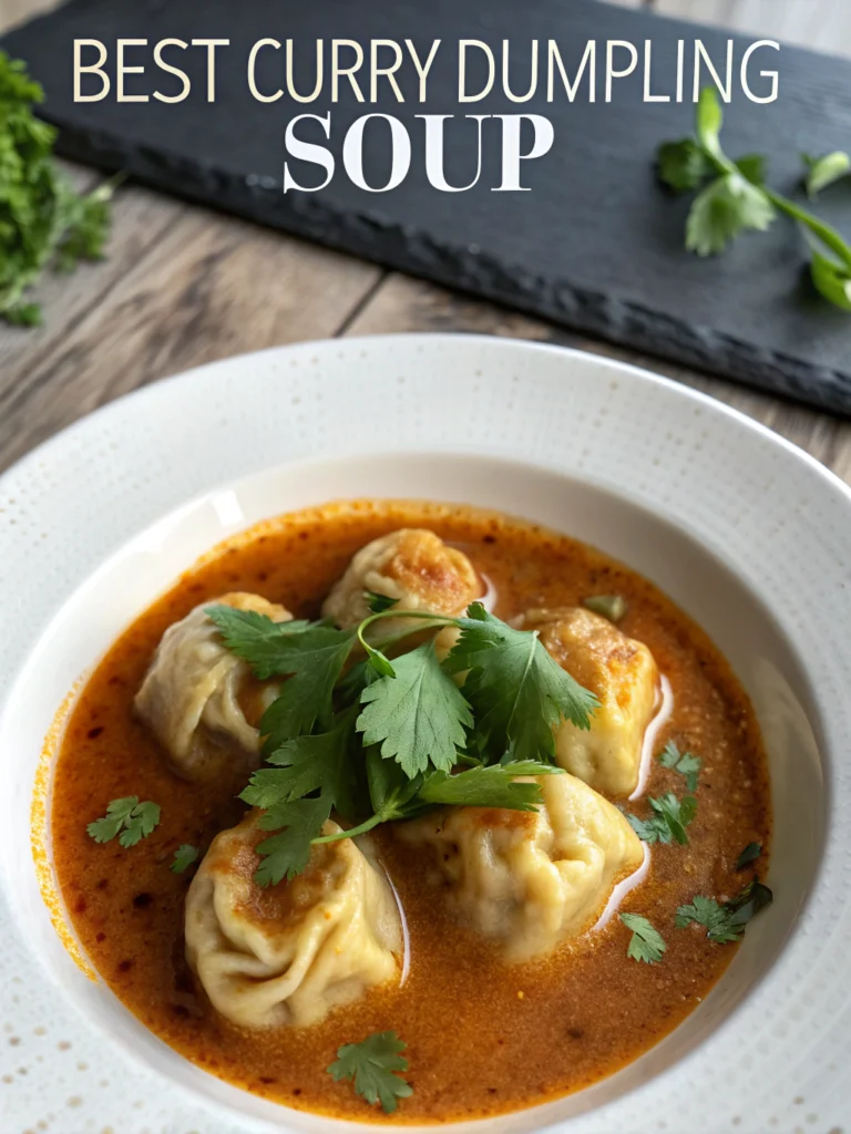 Best Curry Dumpling Soup