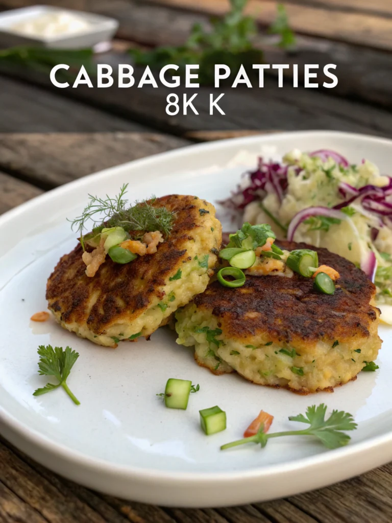 Easy Cabbage Patties – Crispy and Delicious Recipe
