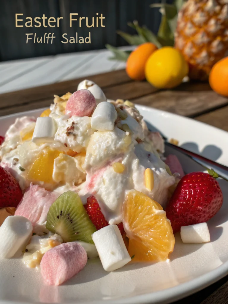 Best Easter Fruit Fluff Salad – Easy Recipe