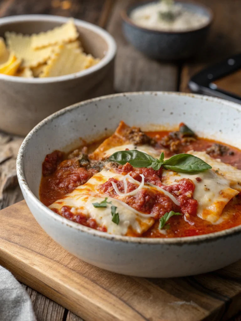 Lasagna Soup