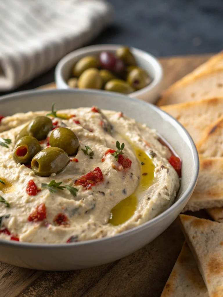 Best Olive Dip Recipe – Creamy and Flavorful