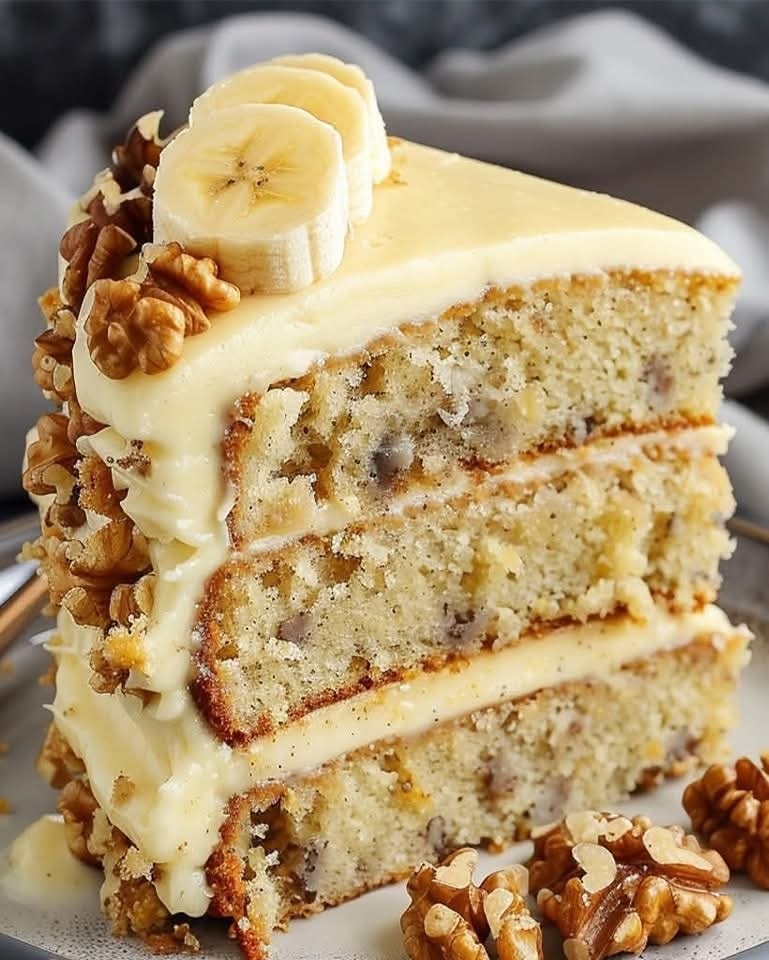 Ultimate Banana Walnut Dream Cake Ready in 30 Minutes