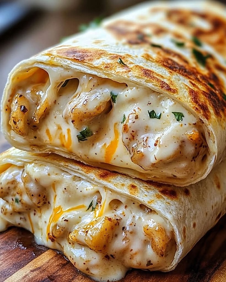 Ultimate Cheesy Garlic Chicken Wings Wrap Ready in 30 Minutes