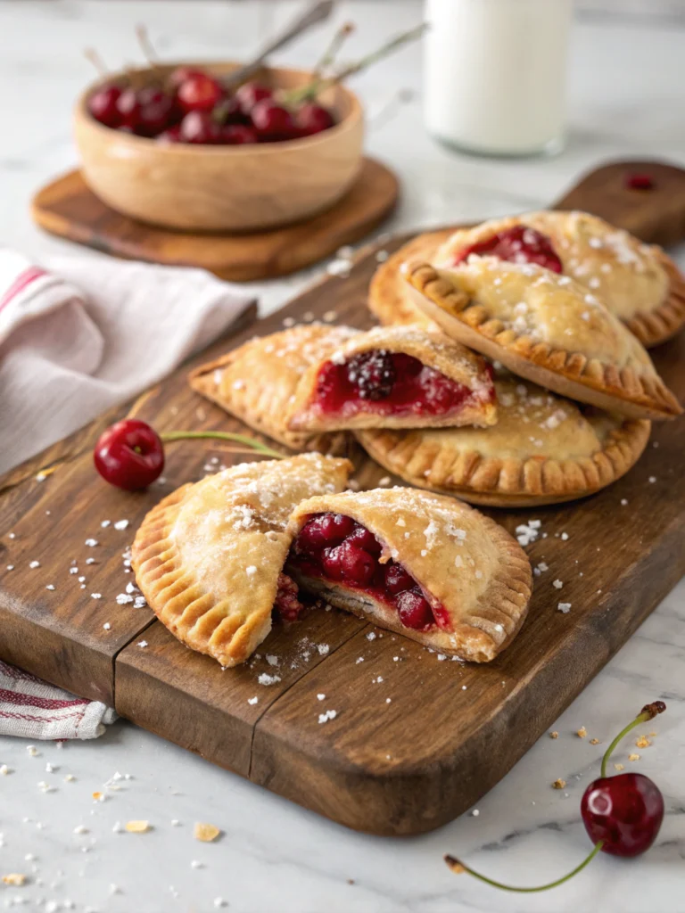 Easy Cherry Hand Pies – Homemade Recipe
