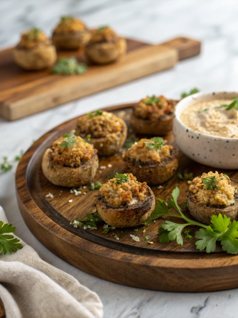 Best Crispy Garlic Mushroom Bites – Easy Recipe