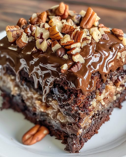 Ultimate German Chocolate Poke Cake – Ready in 30 Minutes