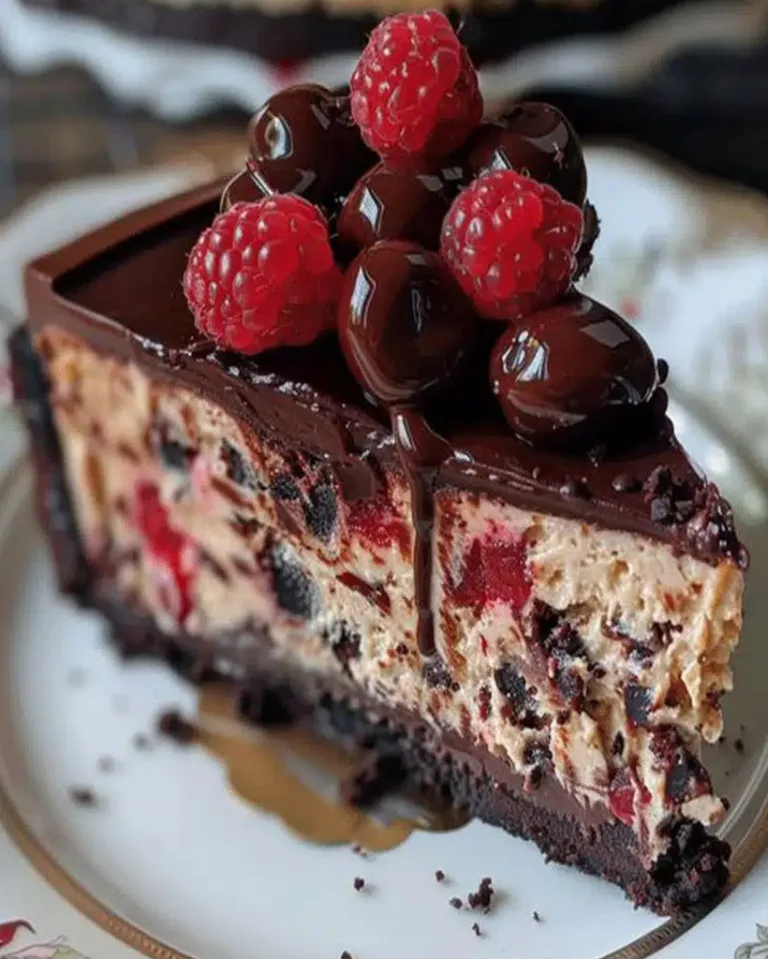 Ultimate Heavenly Black Forest Cheesecake Ready in 30 Minutes