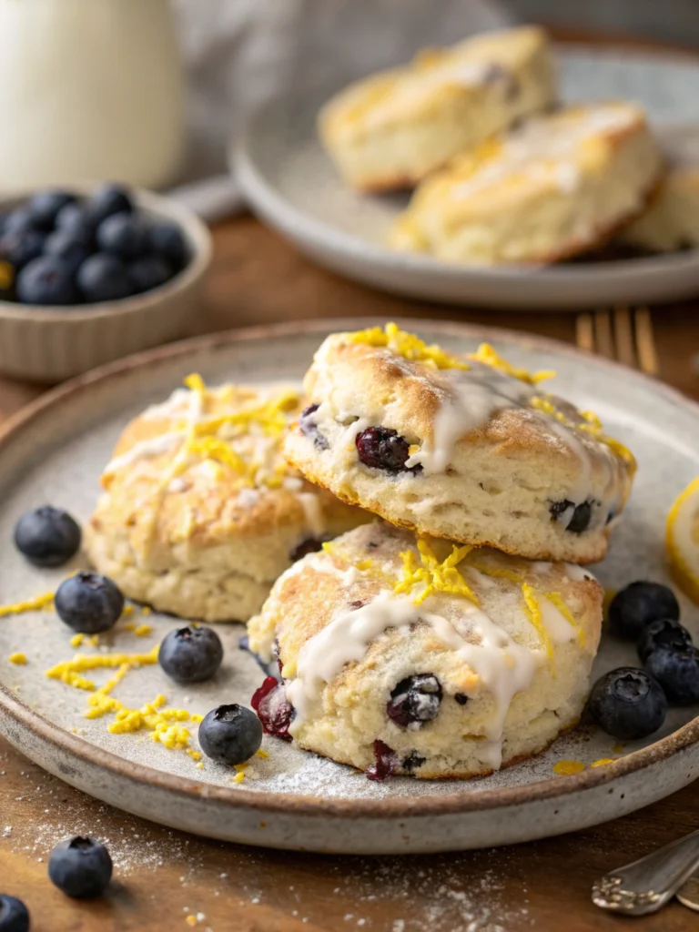 Best Lemon Blueberry Scones – Easy Homemade Recipe