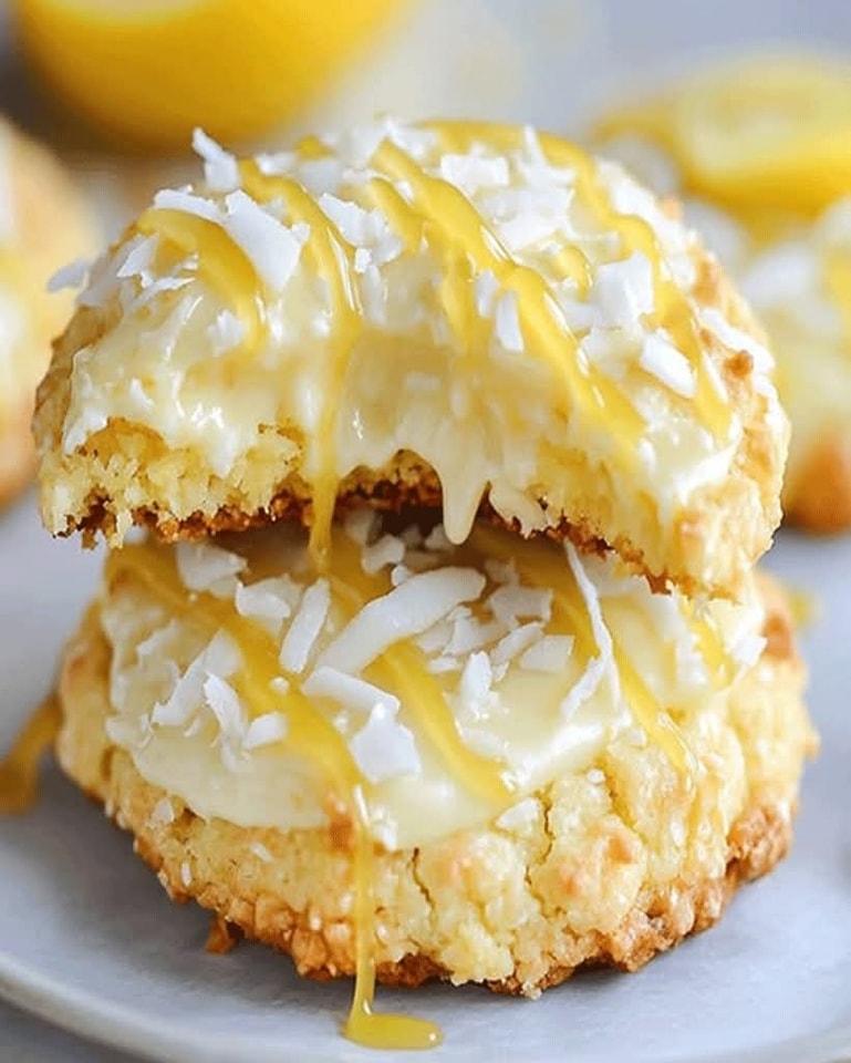 Best Lemon Coconut Cheesecake Cookies Ready in 30 Minutes