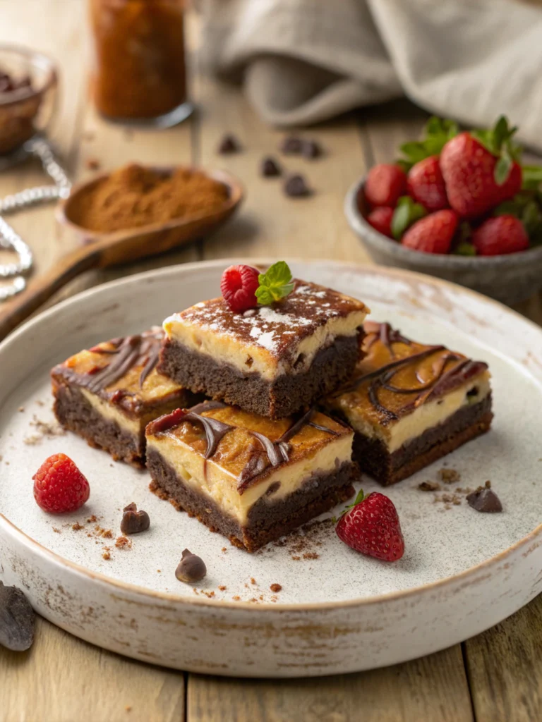 Ultimate Milky Way Caramel Cheesecake Brownies Recipe