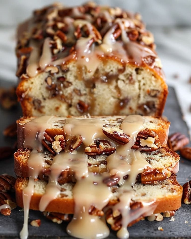Best Southern Pecan Praline Buttermilk Loaf Cake Recipe