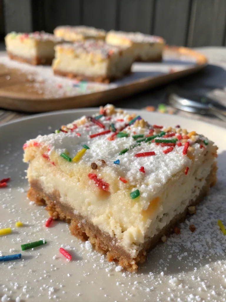 Best Sugar Cookie Cheesecake Bars – Easy Recipe