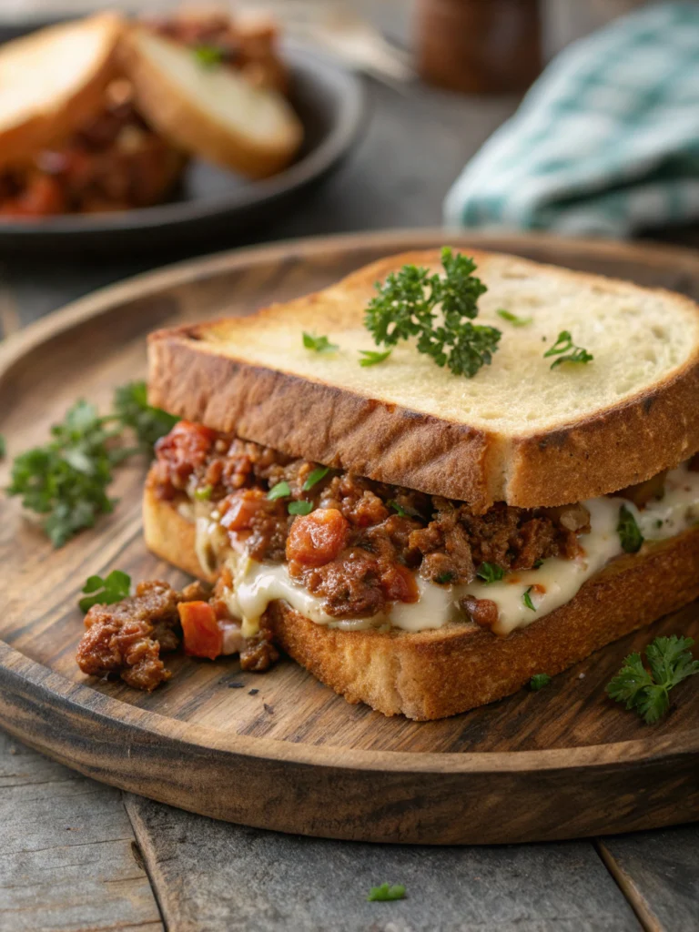 Easy Texas Toast Sloppy Joes – Ultimate Comfort Food