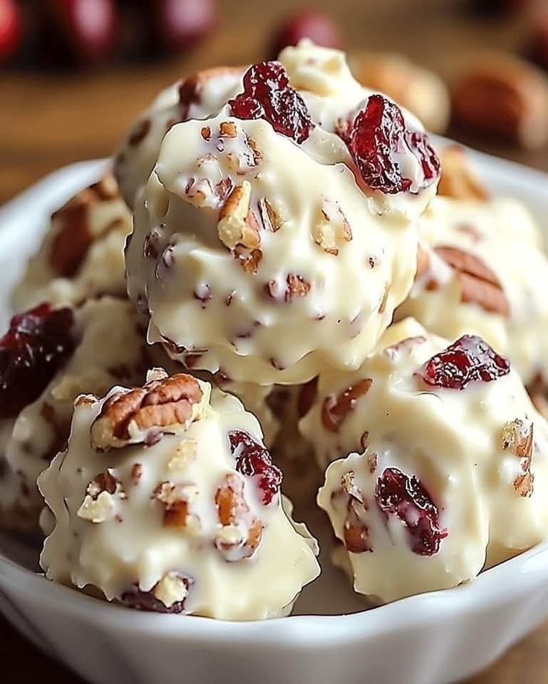 Easy White Chocolate Cranberry Pecan Clusters Ready in 30 Minutes