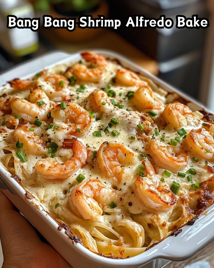 Ultimate Bang Bang Shrimp Alfredo Bake Ready in 30 Minutes