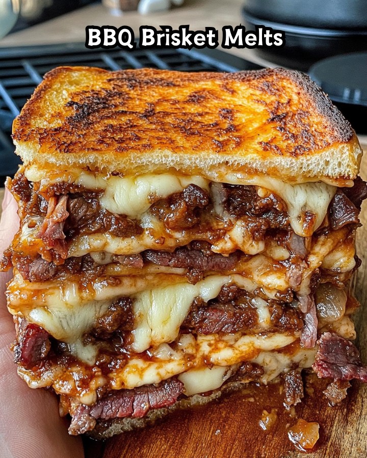Ultimate BBQ Brisket Melts Ready in 30 Minutes