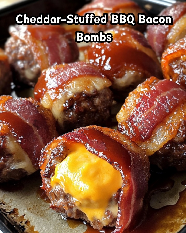 Easy Cheddar-Stuffed BBQ Bacon Bombs Ready in 30 Minutes