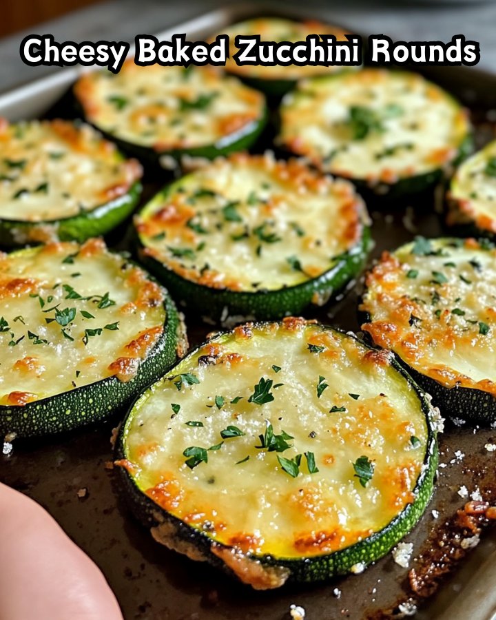 Easy Cheesy Baked Zucchini Rounds Ready in 30 Minutes
