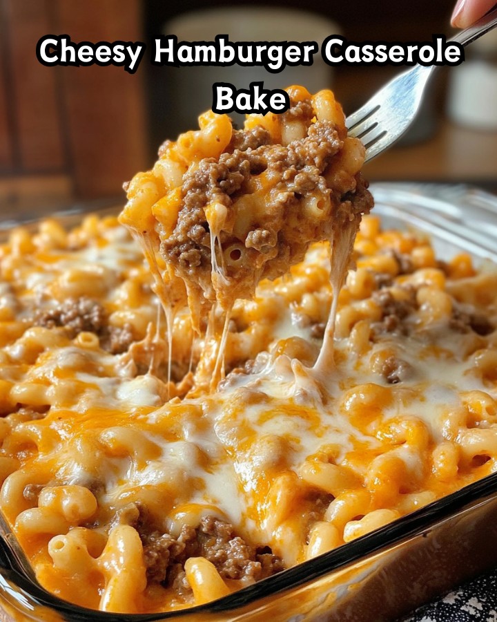 Easy Cheesy Hamburger Casserole Bake Ready in 30 Minutes