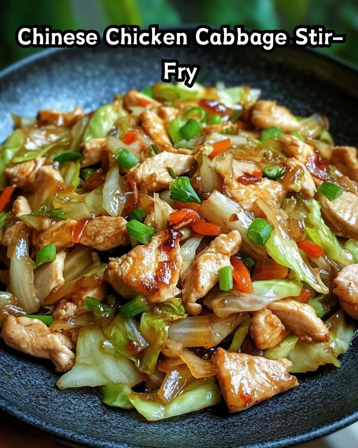 Easy Chinese Chicken Cabbage Stir-Fry Ready in 30 Minutes