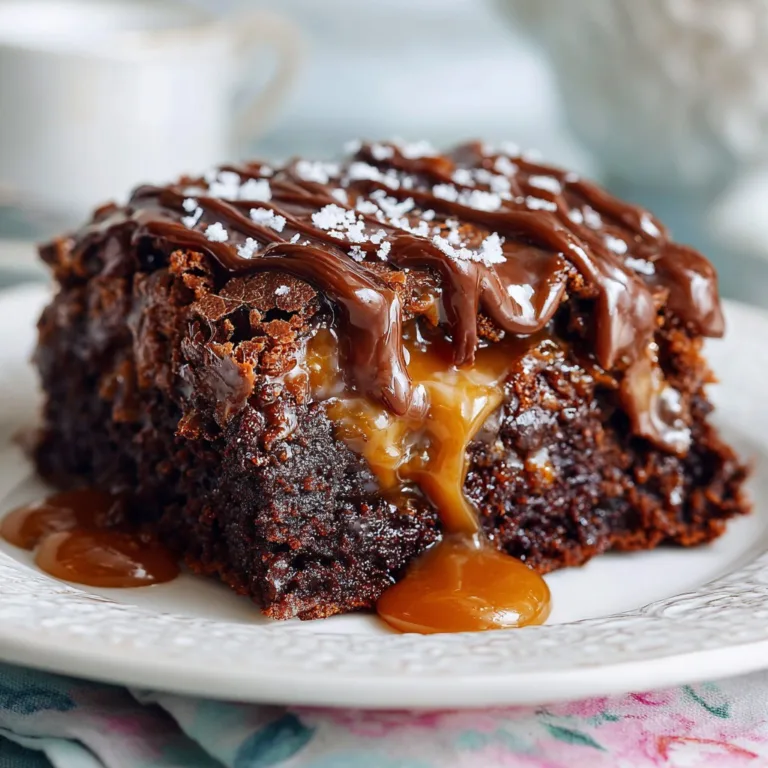 Ultimate Chocolate Caramel Dump Cake Ready in 30 Minutes