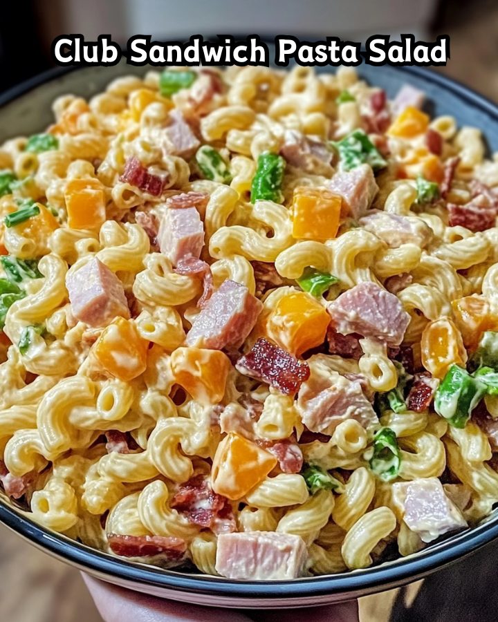 Ultimate Club Sandwich Pasta Salad – Ready in 30 Minutes