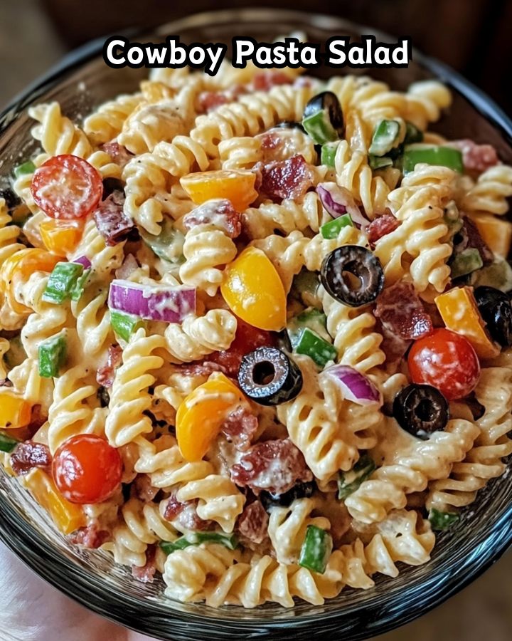 Easy Cowboy Pasta Salad Ready in 30 Minutes