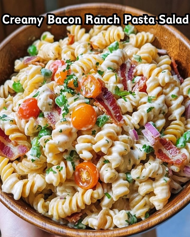 Best Creamy Bacon Ranch Pasta Salad Ready in 30 Minutes