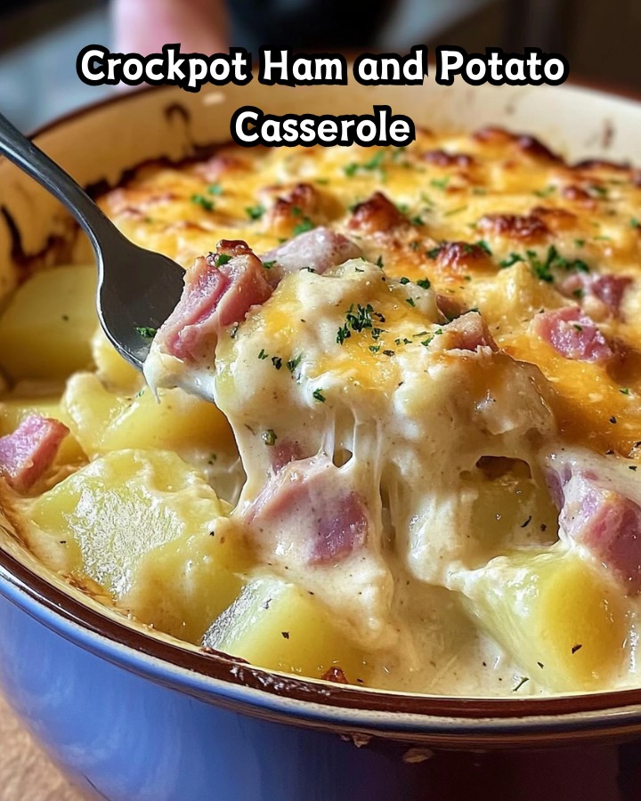 Easy Crockpot Ham and Potato Casserole Ready in 30 Minutes