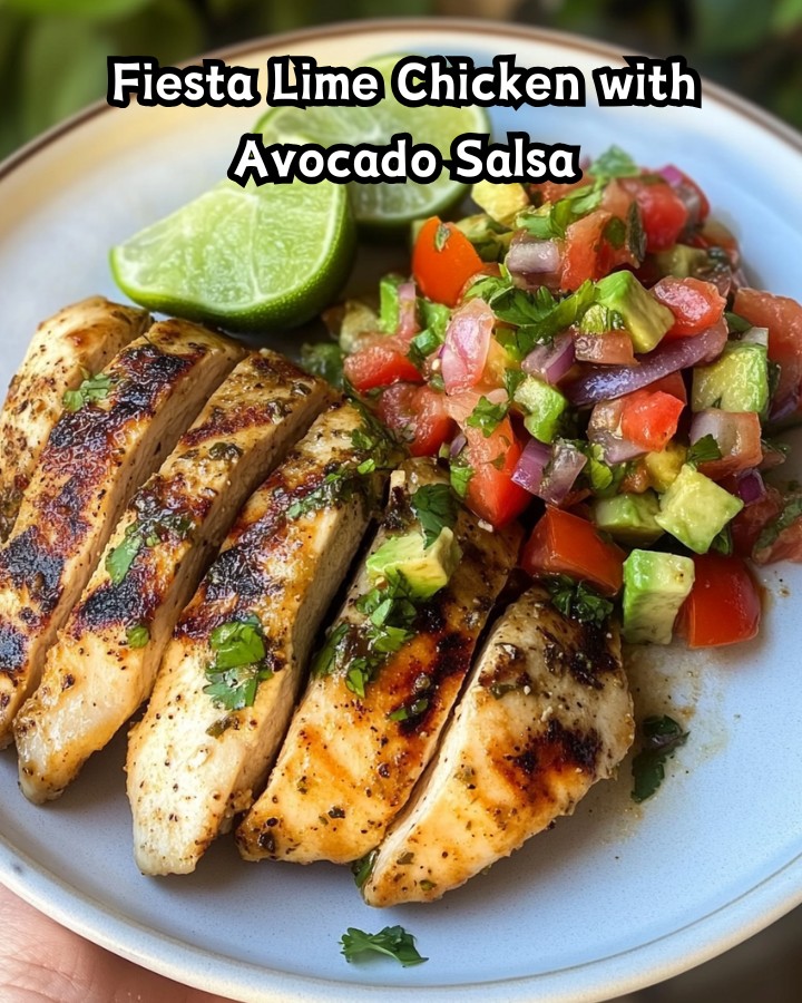 Ultimate Fiesta Lime Chicken with Avocado Salsa Ready in 30 Minutes