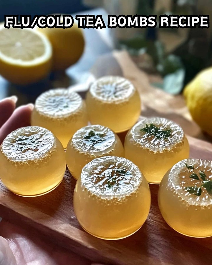 Easy Flu Cold Tea Bombs Recipe Ready in 30 Minutes