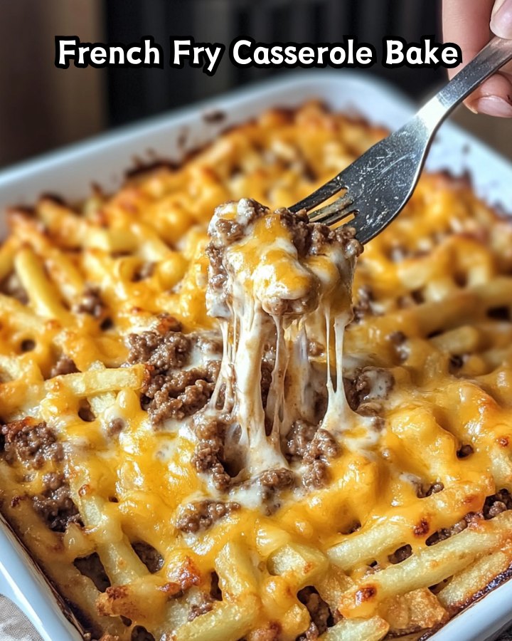 Easy French Fry Casserole Bake Ready in 30 Minutes