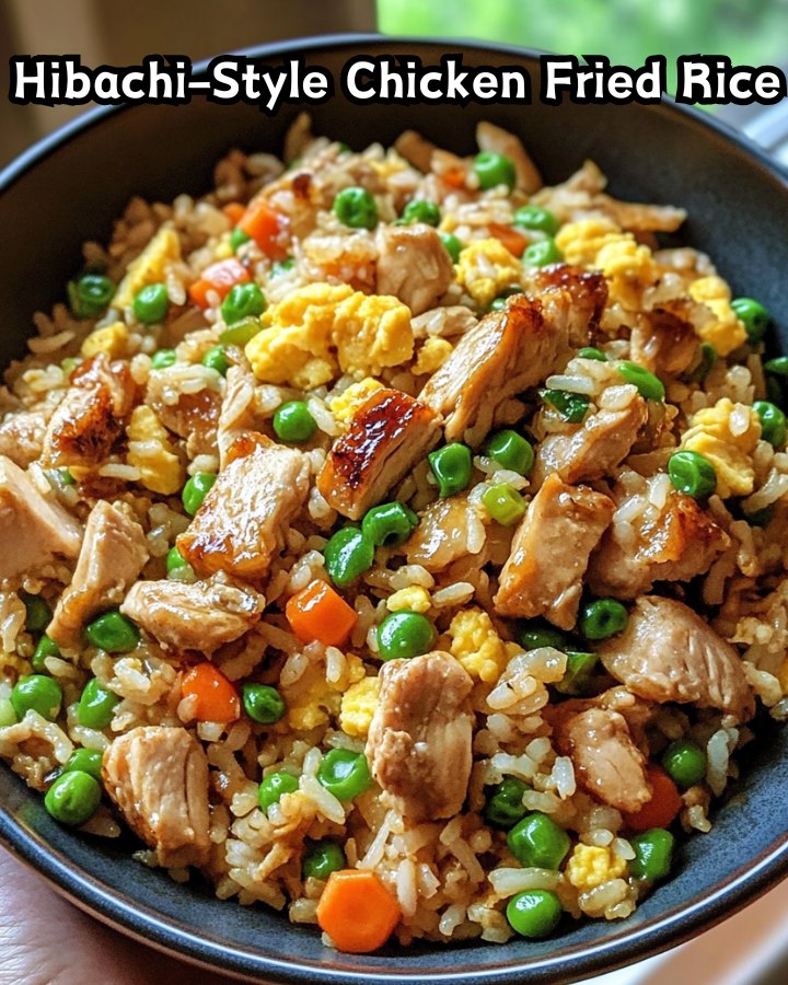 Easy Hibachi-Style Chicken Fried Rice Ready in 30 Minutes