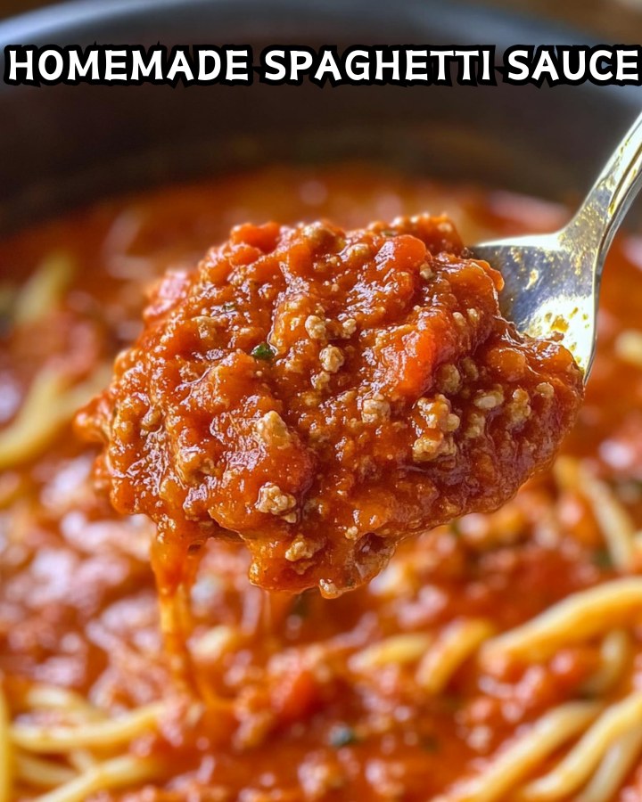 Homemade Spaghetti Sauce – Ready in 30 Minutes