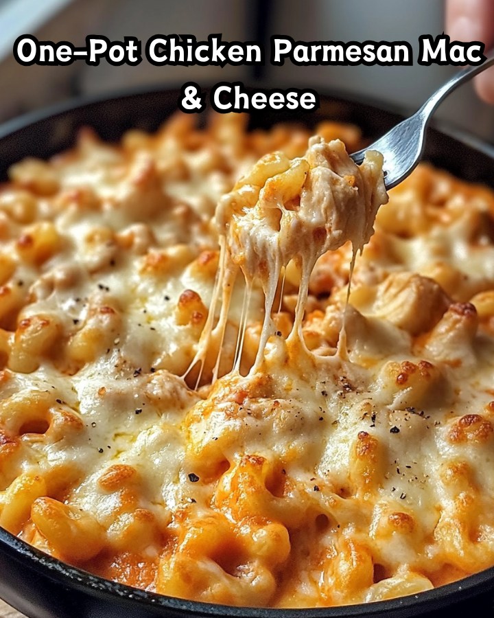 Ultimate One-Pot Chicken Parmesan Mac & Cheese Ready in 30 Minutes