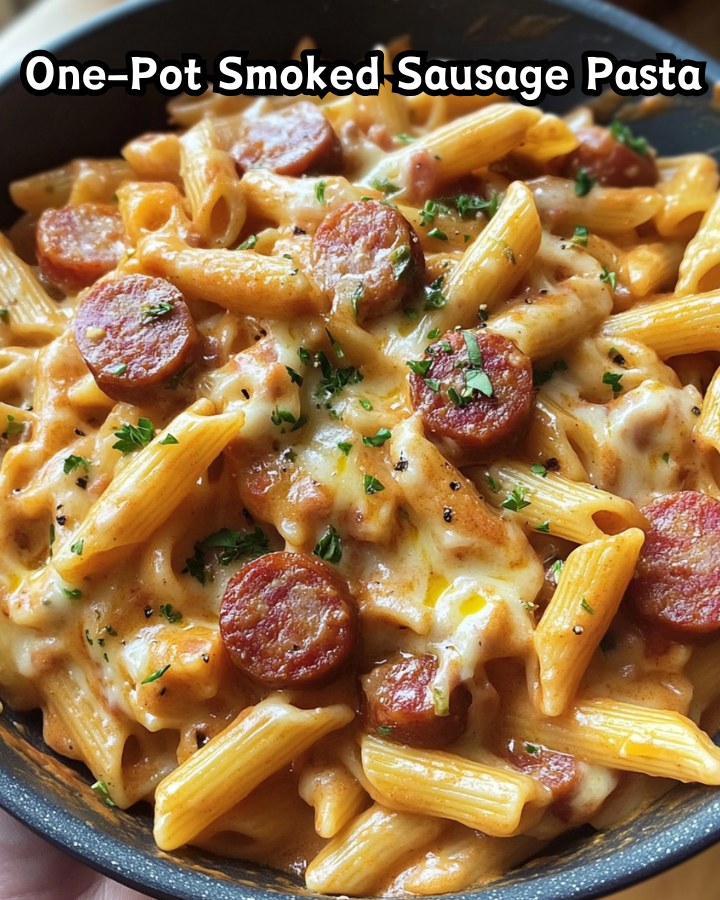 Easy One-Pot Smoked Sausage Pasta Ready in 30 Minutes