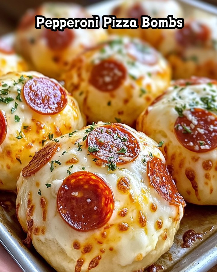 Easy Pepperoni Pizza Bombs Ready in 30 Minutes