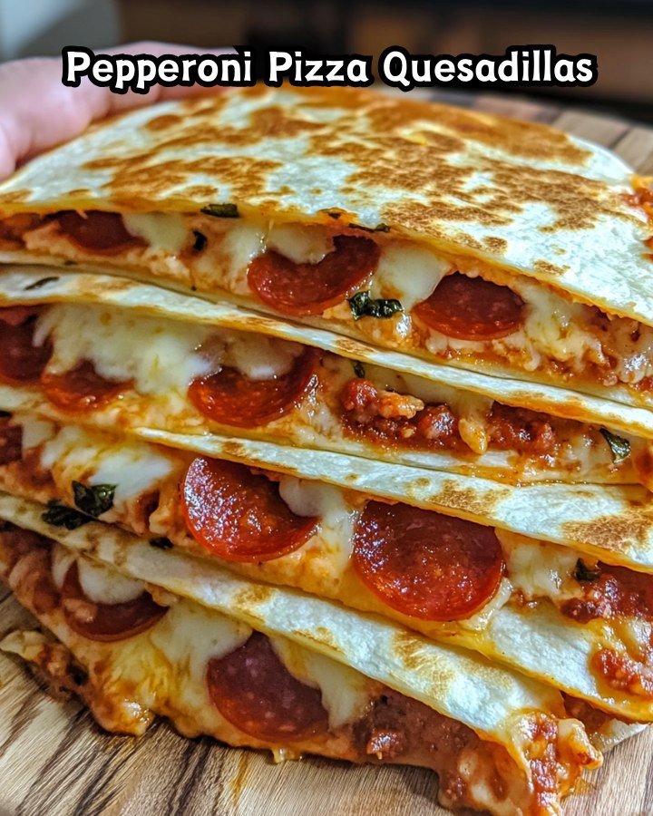 Easy Pepperoni Pizza Quesadillas Ready in 30 Minutes