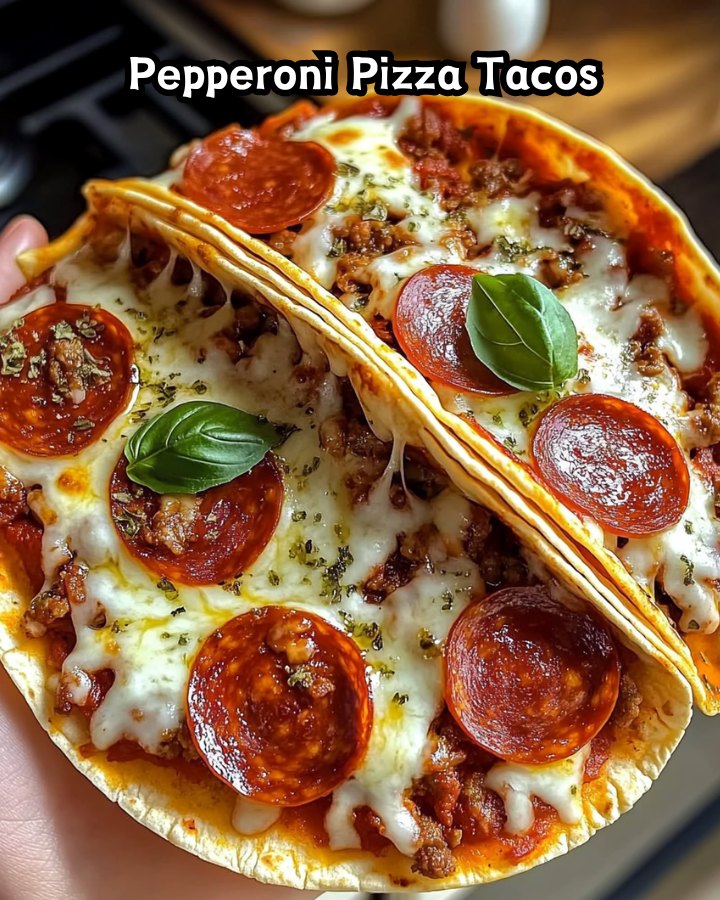 Easy Pepperoni Pizza Tacos Ready in 30 Minutes