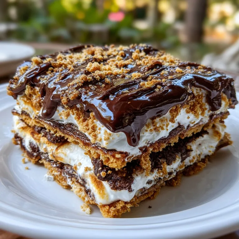 Ultimate S’mores Lasagna – No-Bake Family Favorite Delight