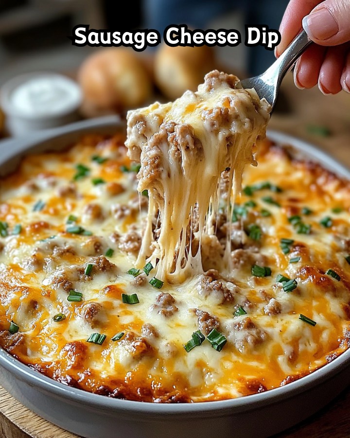 Best Sausage Cheese Dip – Ready in 30 Minutes