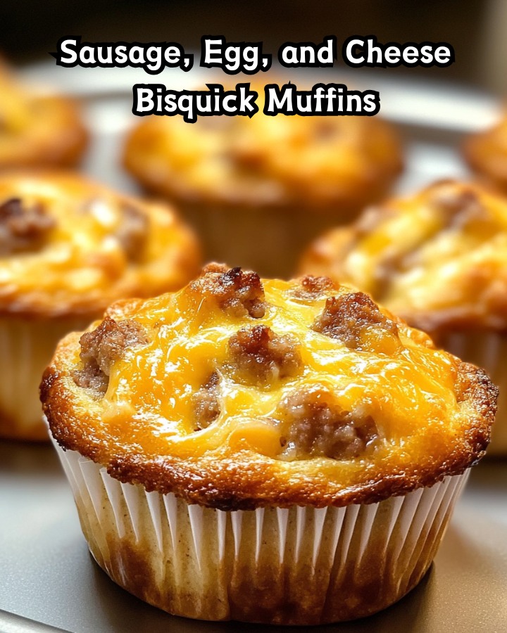 Easy Sausage, Egg, and Cheese Bisquick Muffins Ready in 30 Minutes
