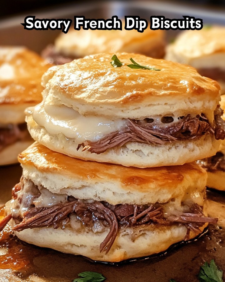 Easy Savory French Dip Biscuits Ready in 30 Minutes