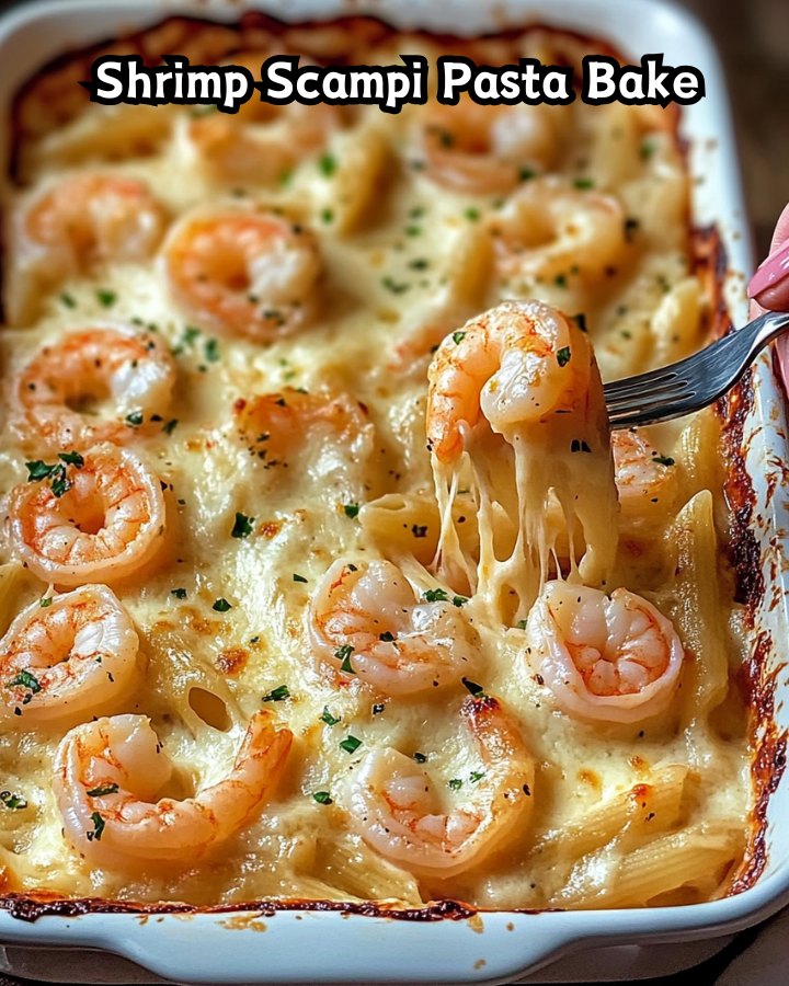 Ultimate Shrimp Scampi Pasta Bake – Ready in 30 Minutes