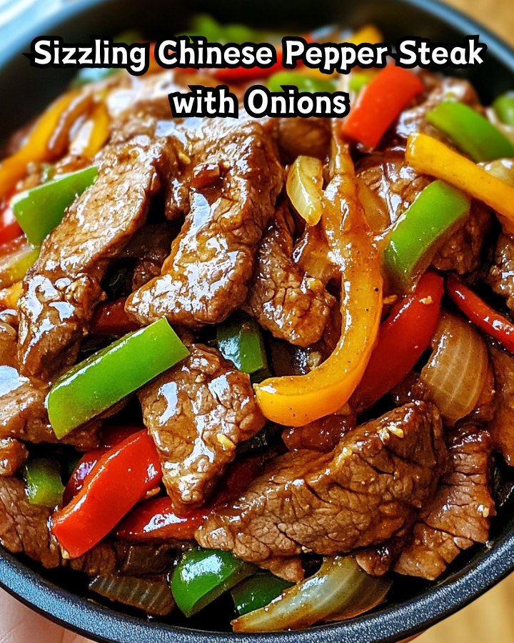 Best Sizzling Chinese Pepper Steak with Onions Ready in 30 Minutes
