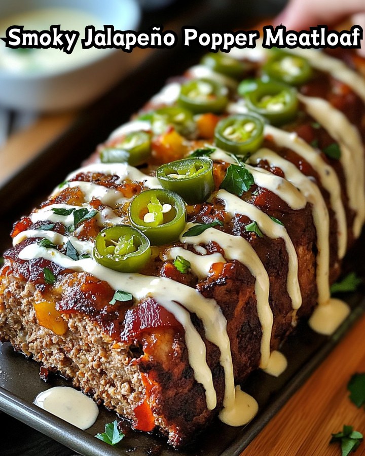 Best Smoky Jalapeño Popper Meatloaf – Ready in 30 Minutes