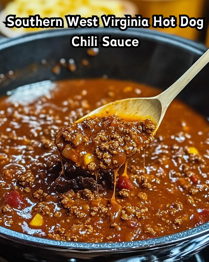 Best Southern West Virginia Hot Dog Chili Sauce Ready in 30 Minutes