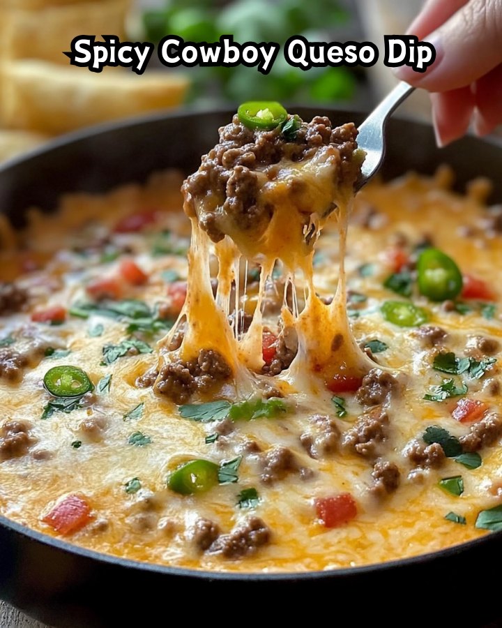 Ultimate Spicy Cowboy Queso Dip Ready in 30 Minutes