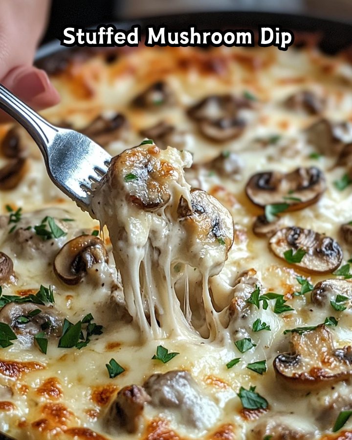 Easy Stuffed Mushroom Dip – Ready in 30 Minutes