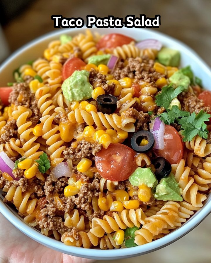Easy Taco Pasta Salad Ready in 30 Minutes
